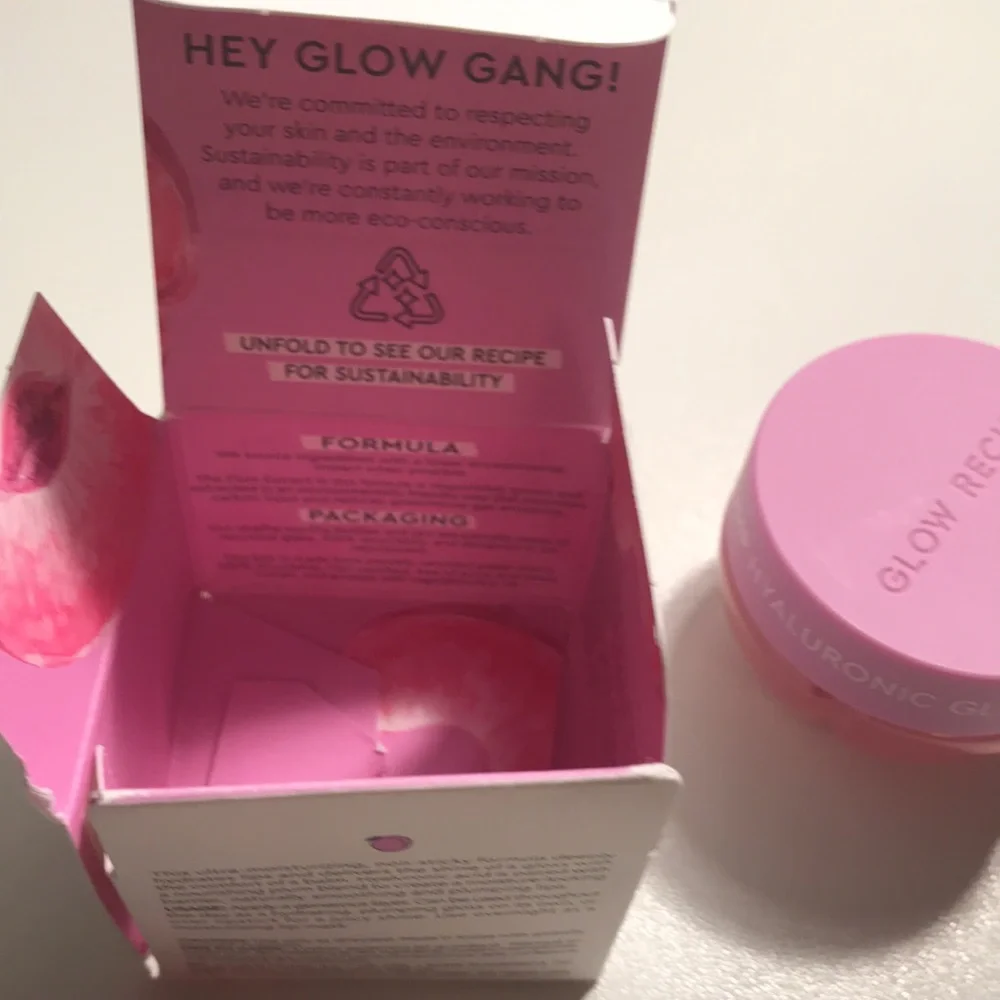 Glow Recipe Plum Plump Hyaluronic Gloss Balm 0.52 oz NEW